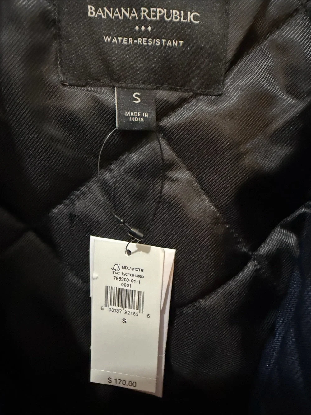 Banana Republic Navy Blue Structured Jacket Sz S
